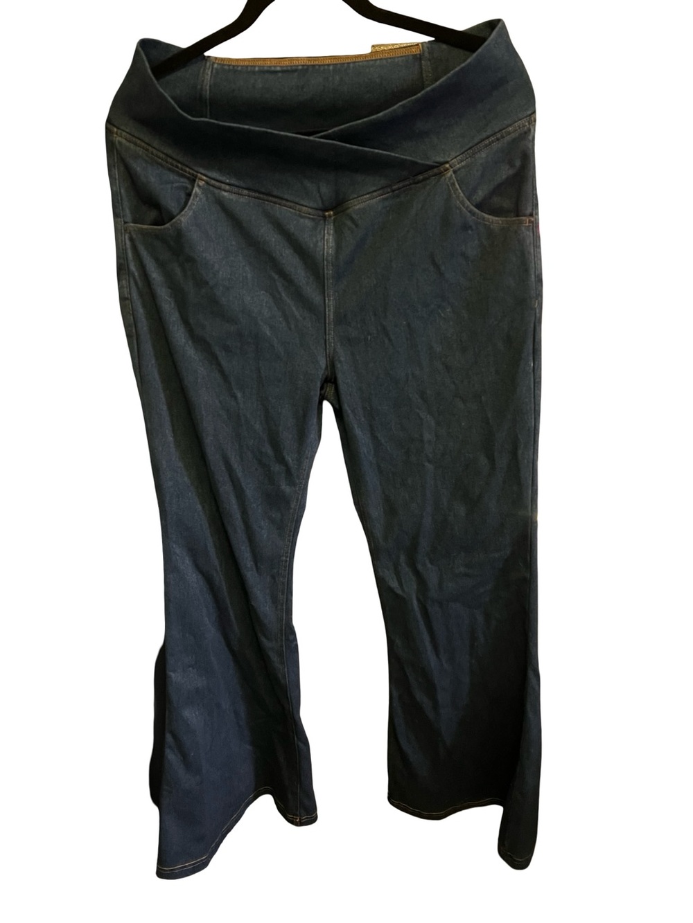 XLP Halara Denim Dark Wash Flare